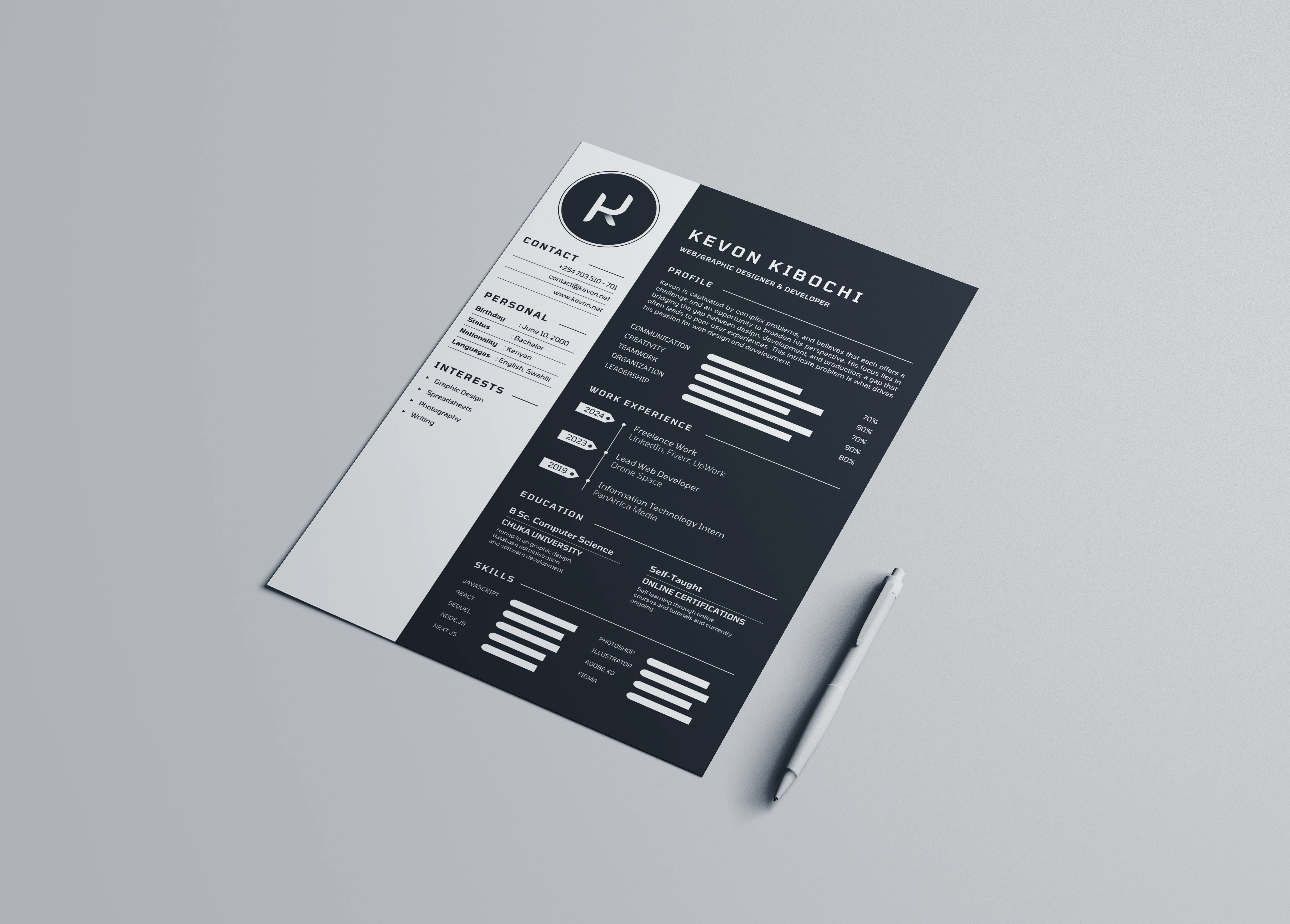 business card